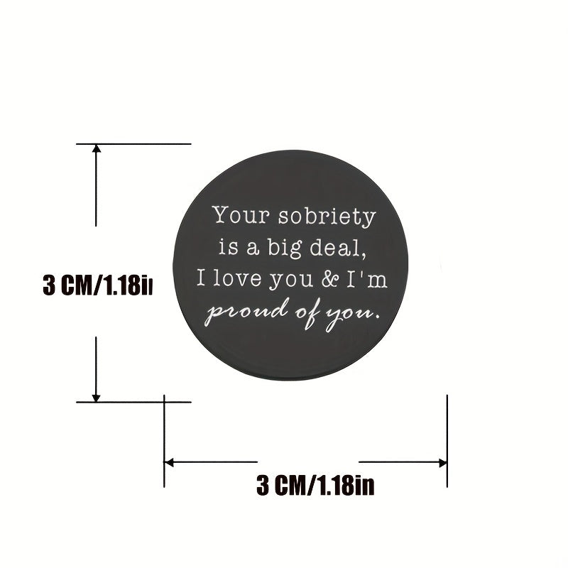 Sobriety Big Deal Token Stickers