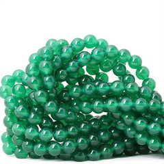 Natural Agate Gemstone Round Loose Beads DIY Jewelry Making