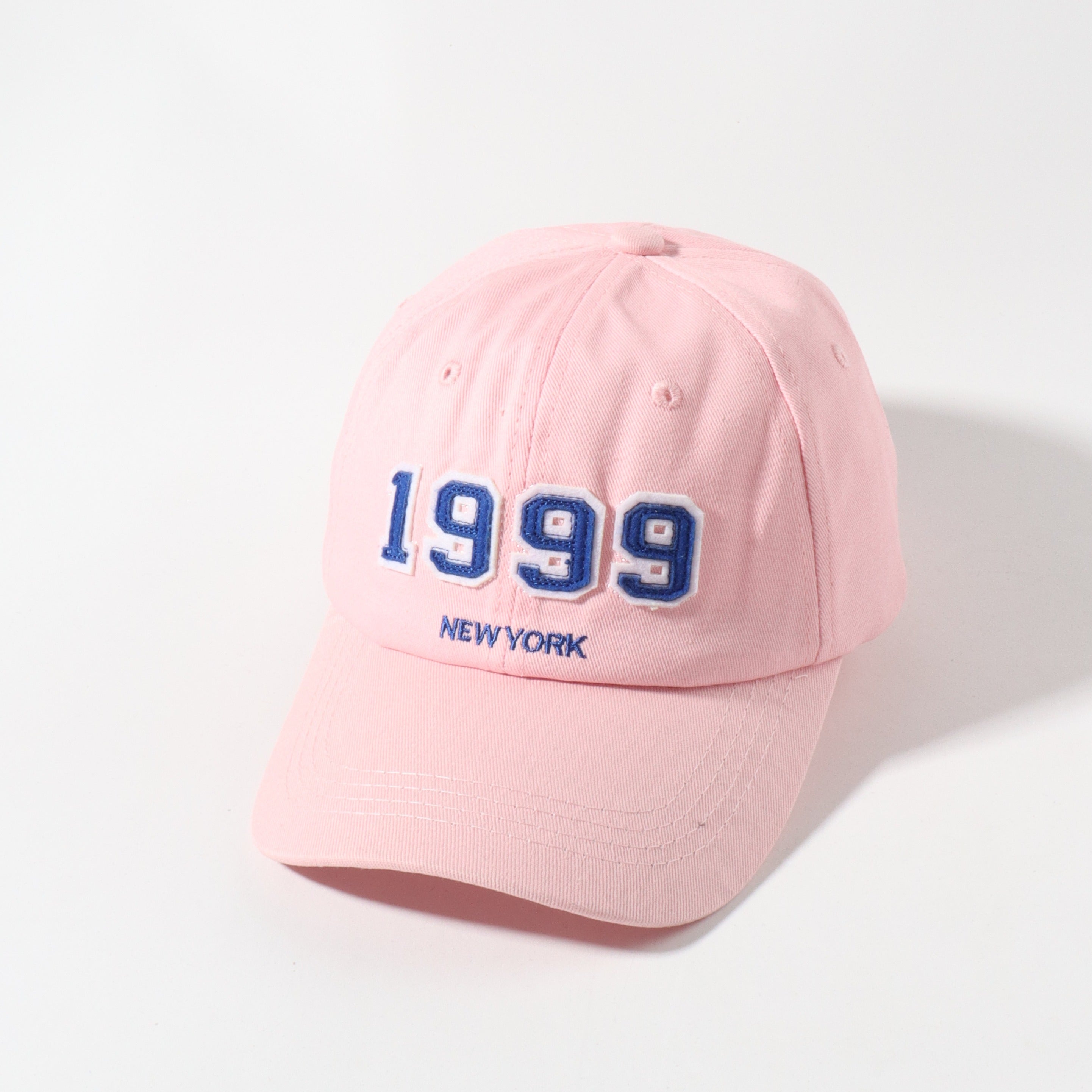 Candy Color Letter Embroidery Baseball Cap Sun Protection Hat