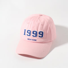 Candy Color Letter Embroidery Baseball Cap Sun Protection Hat