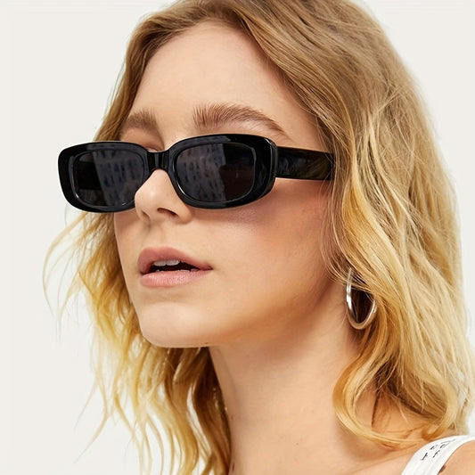 Square Frame Sunglasses Punk Polarized Glasses UV400