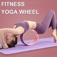 TPE Fitness Yoga Wheel For Open Back Pilates