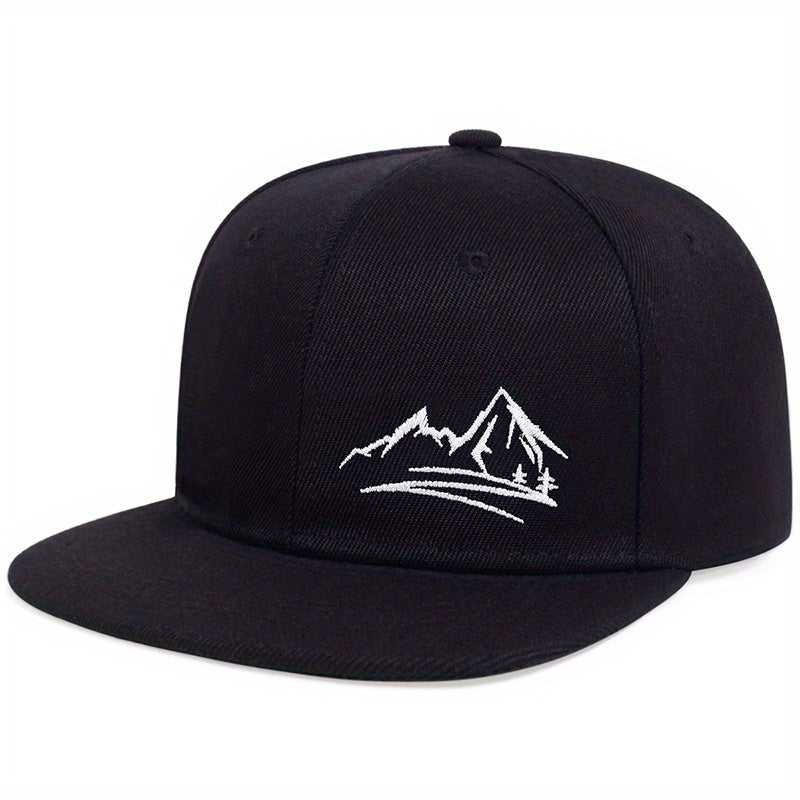 Mountain Embroidery Baseball Cap Snapback Hat Hip Hop Dad Hats
