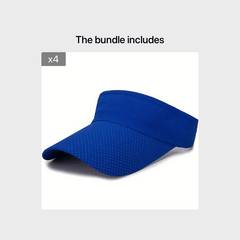 Quick Drying Solid Visors UV Protection Casual Travel Beach Cap