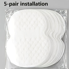 10PCS Underarm Sweat Absorbing Patch Ultra Thin Invisible Pad