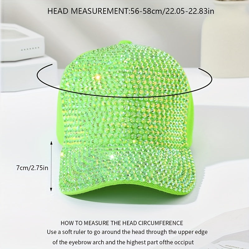 Sparkly Rhinestone Y2K Dad Hat