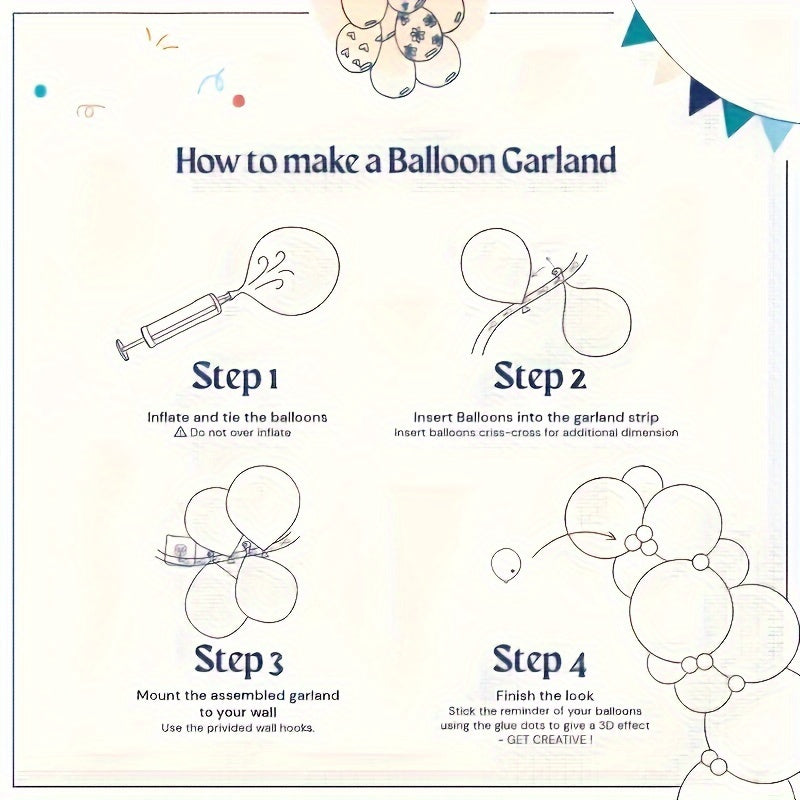 137pcs Golden Balloons Garland Arch Kit for Party Decorations