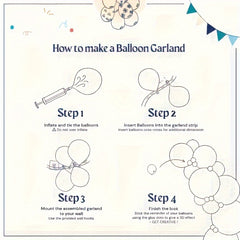 137pcs Golden Balloons Garland Arch Kit for Party Decorations