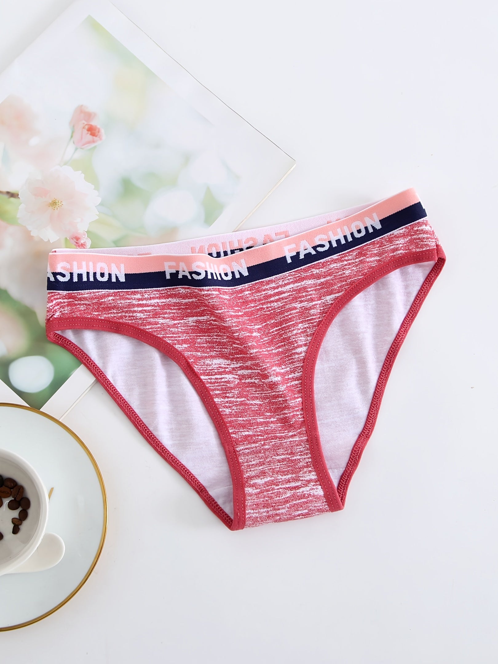 6pcs Cotton Sports Briefs Pack Women's Panties & Lingerie