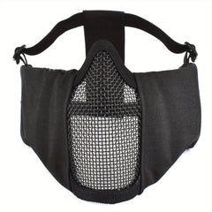 Tactical Headgear & Mesh Face Mask for Outdoor Protection