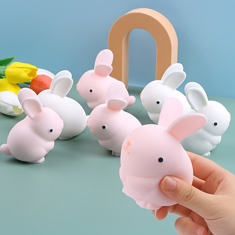 Easter Rabbit Stress Ball Squishy Toy Bunny Sensory Fidget Anxiety Reliever