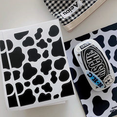 Cow Stickers Polaroid Journal DIY Decoration Creative Cartoon