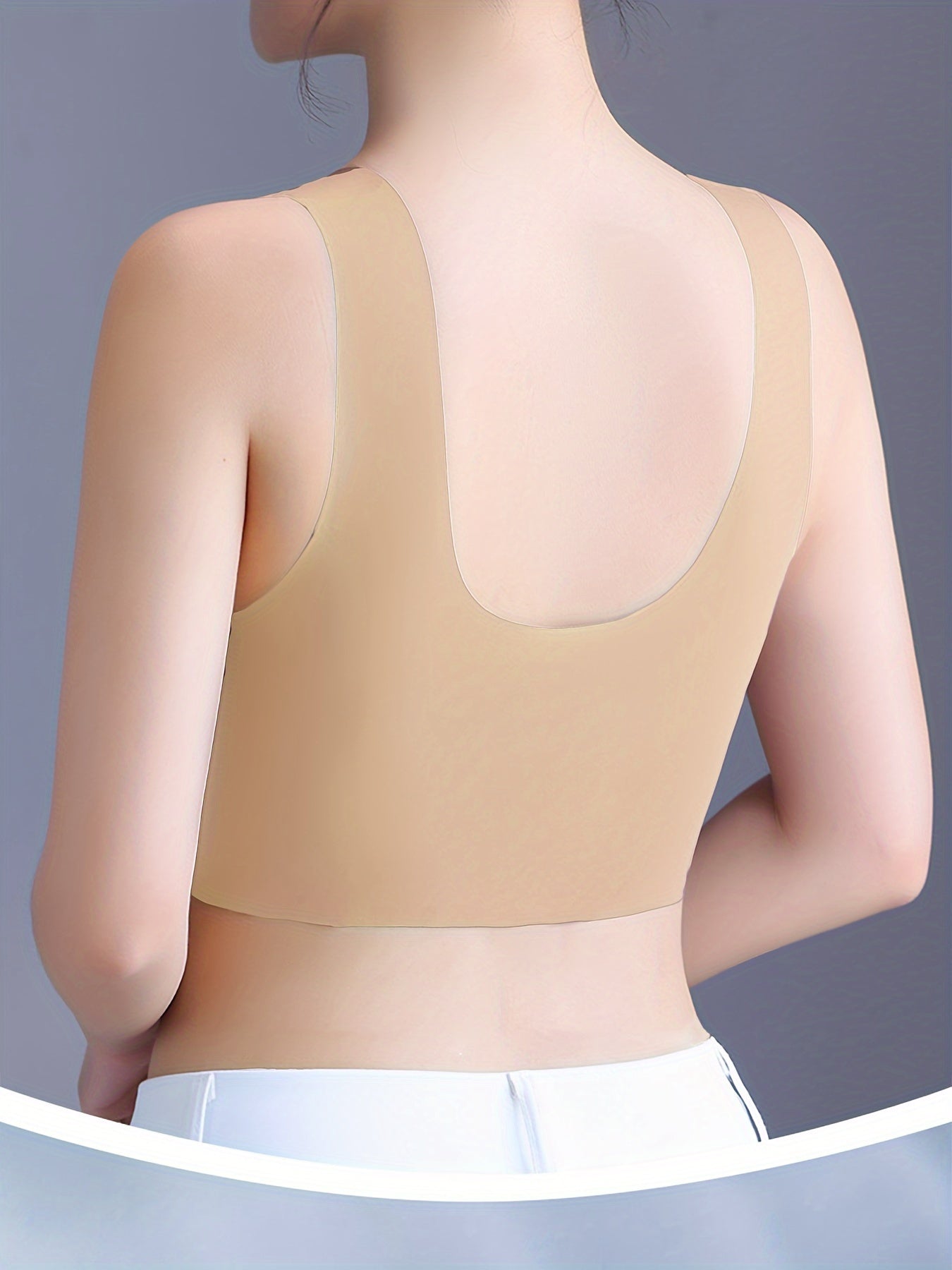4pcs Full Coverage Floral Lace Sports Bra for Women Push-Up Yoga Bra