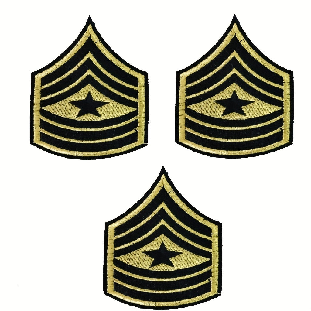 Golden Embroidery Sticker Small Shoulder Seal Cloth Stickers