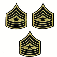 Golden Embroidery Sticker Small Shoulder Seal Cloth Stickers