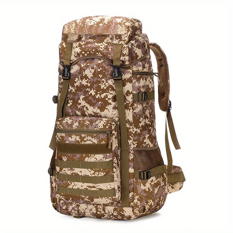 75L Camo Backpack Waterproof Outdoor Tactical Bag