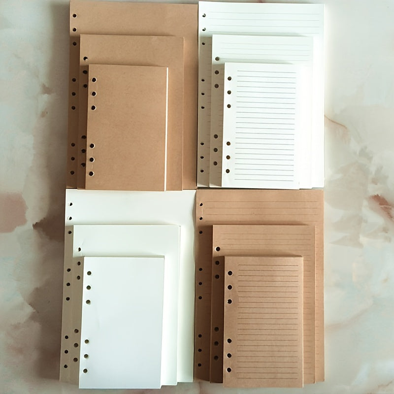 Loose Leaf Paper, 80 Sheets, 6-Hole Core, 10.5x4.13x0