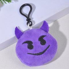 Fuzzy Toy Keychain Fluffy Key Ring Purse Bag Backpack Ornament