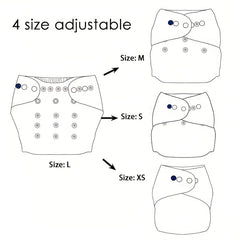 Baby Diaper Pants with Ultra Fine Fiber Pad Breathable Environmentally Friendly