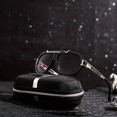 Men's Square Frame Sunglasses Unisex Steampunk Party UV Protection