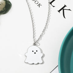 Men's Ghost Alloy Pendant Necklace