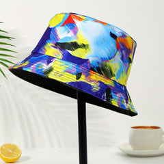 Tie Dye Fisherman Cap Sunscreen Bucket Hat