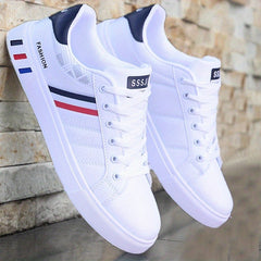 Men's Strips Lace Up Sneakers - Assorted Colors