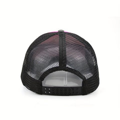 Vintage Rhinestone Pentagram Baseball Cap