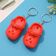 Mini Slippers Key Chain Pendant for Schoolbag