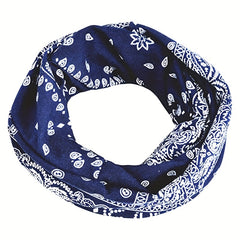 Paisley Print Lightweight Beanie Elastic Skull Hat Women Turban Cap
