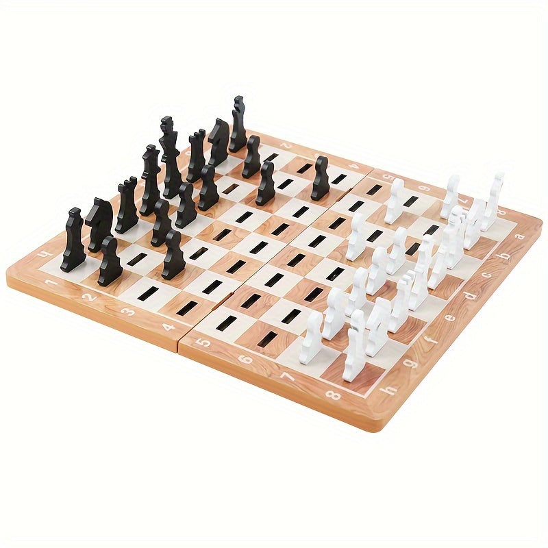 Cuteey Chess: Clever, Fun, Coordination, Logical, Wooden