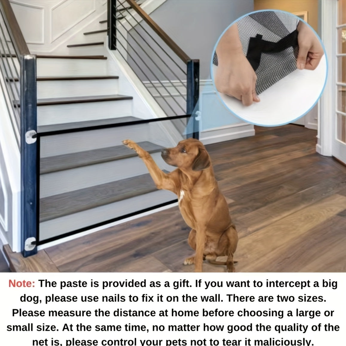 Collapsible Pet Dog Fence Isolation Net Safety Barrier