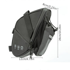 Unisex Bike Bag Storage Reflective Tail Bag