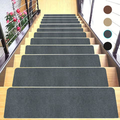 15pcs Non Slip Carpet Stair Treads for Wood Steps