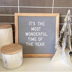 Felt Letter Message Board Baby Photo Props Children's Message Board