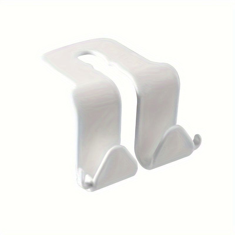 1pc Car Seat Back Hanging Hook Storage Hook Car Double Hook Rear Row