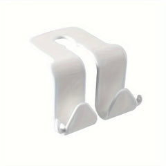 1pc Car Seat Back Hanging Hook Storage Hook Car Double Hook Rear Row