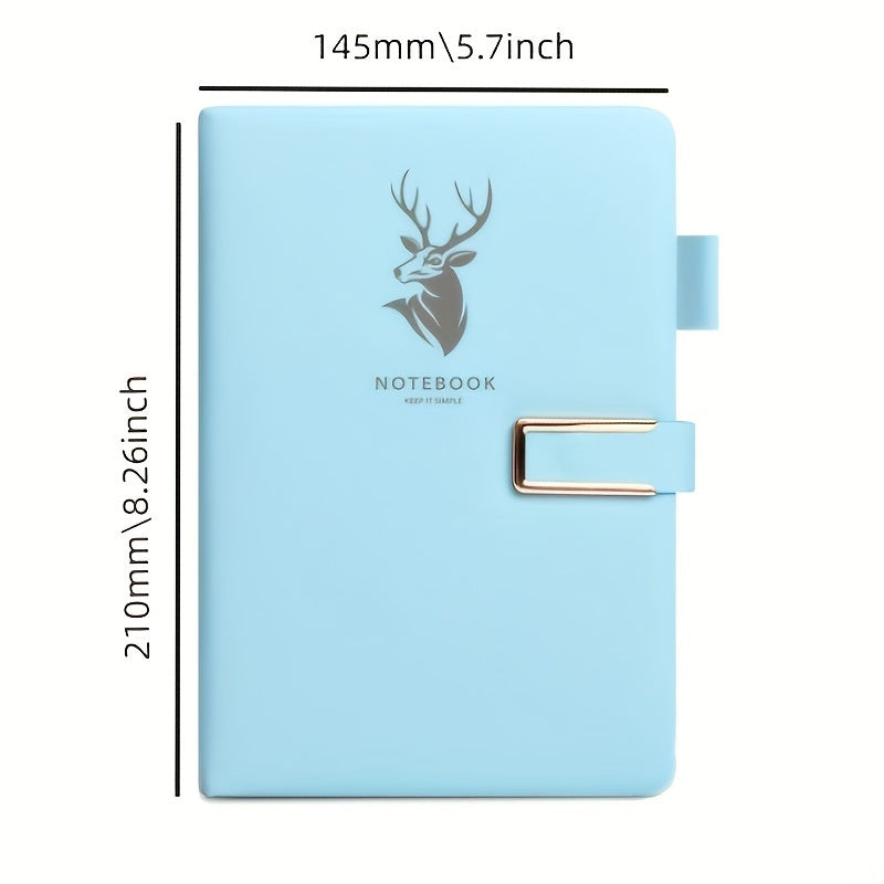 High-Quality A5 Notebook with Buckle for Office and Student Use