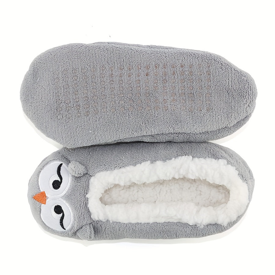 Cartoon Animal Plush Socks for Women