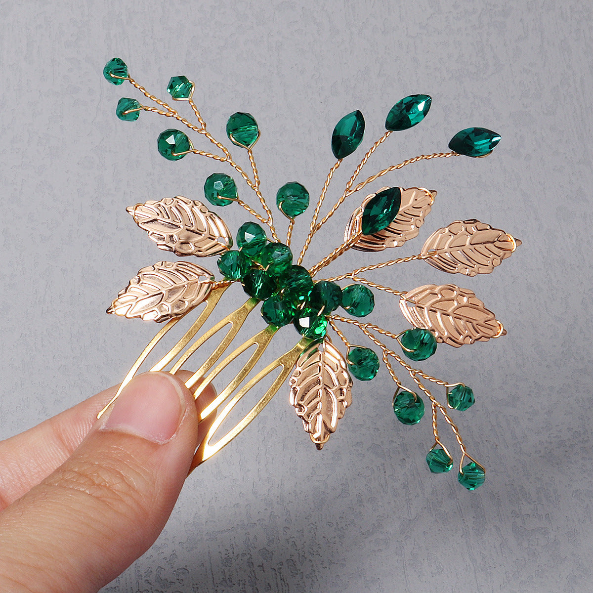 Crystal Hair Comb Rhinestone Bridal Hair Pin Wedding Headpiece