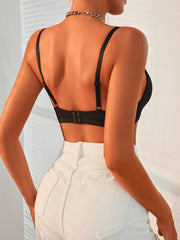 Solid T Shirt Bra Comfy & Breathable Push Up Bra Women's Lingerie