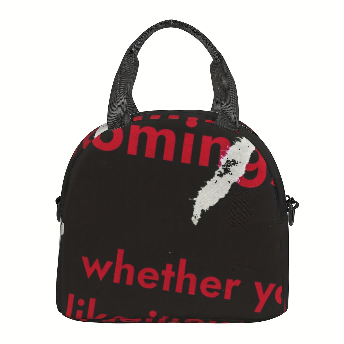 Customizable Anime Lunch Bag Insulated Polyester Material