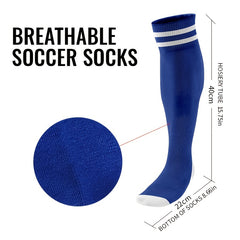Men's Anti-slip Sports Soccer Socks for Cycling Running Football