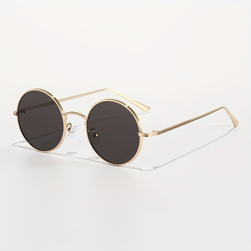 Round Metal Sunglasses Women Men UV400 Sun Shades Glasses