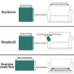 Leathaire Anti-Splashing Sofa Slipcover Waterproof Universal Furniture Protector