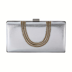 Rhinestone Evening Bag Glitter Dinner Clutch Bag for Party Wedding & Prom