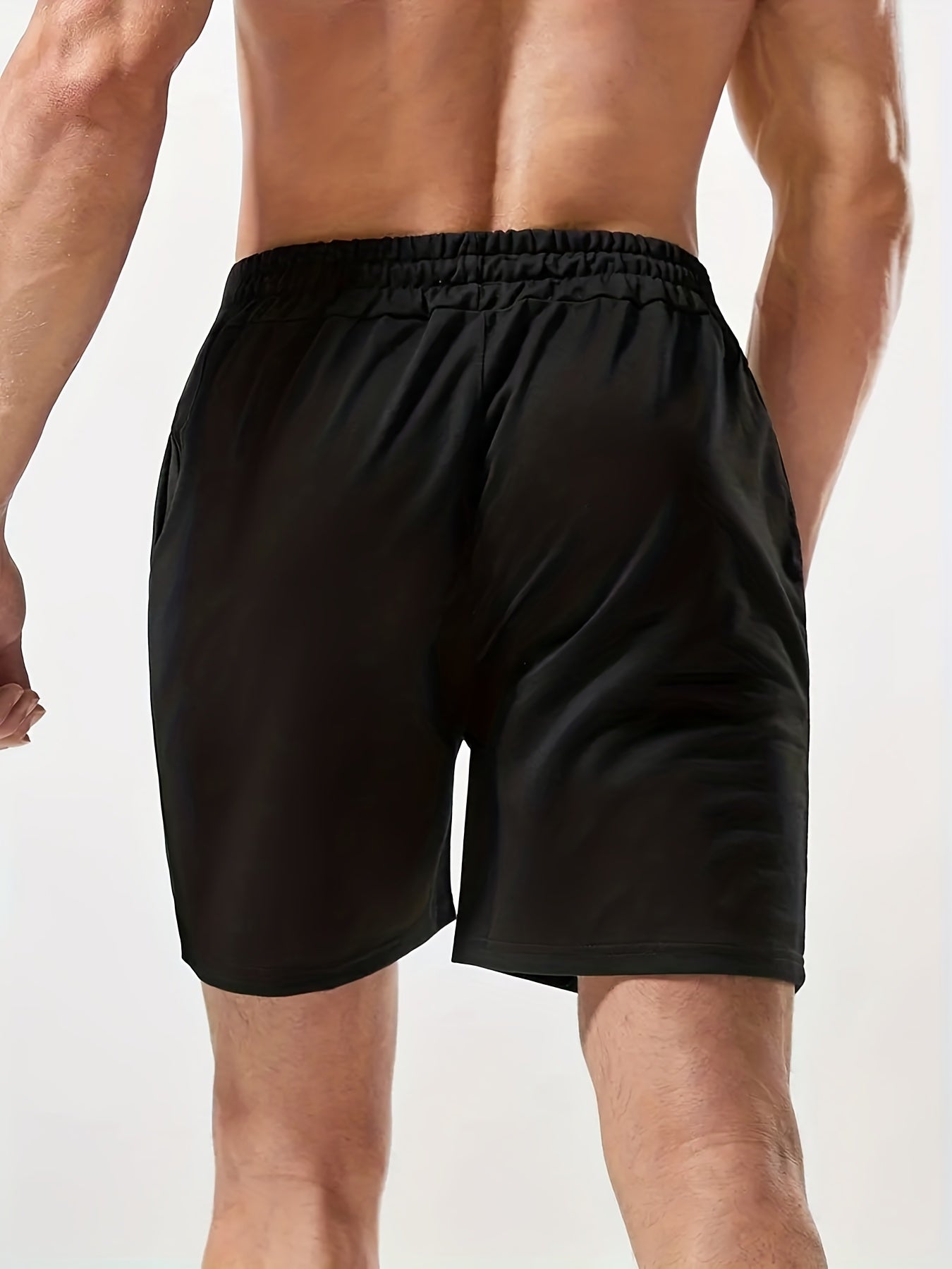 Men's Beach Print Comfy Summer Shorts Casual Loose Drawstring Shorts