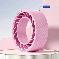 Solid Yoga Massage Wheel Non-slip Single Double Layers Yoga Wheel Pilates