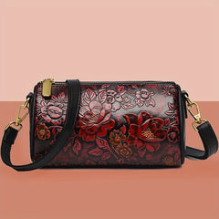 MINI Women's Floral Crossbody Bag Boston Style for Daily Commute & Travel