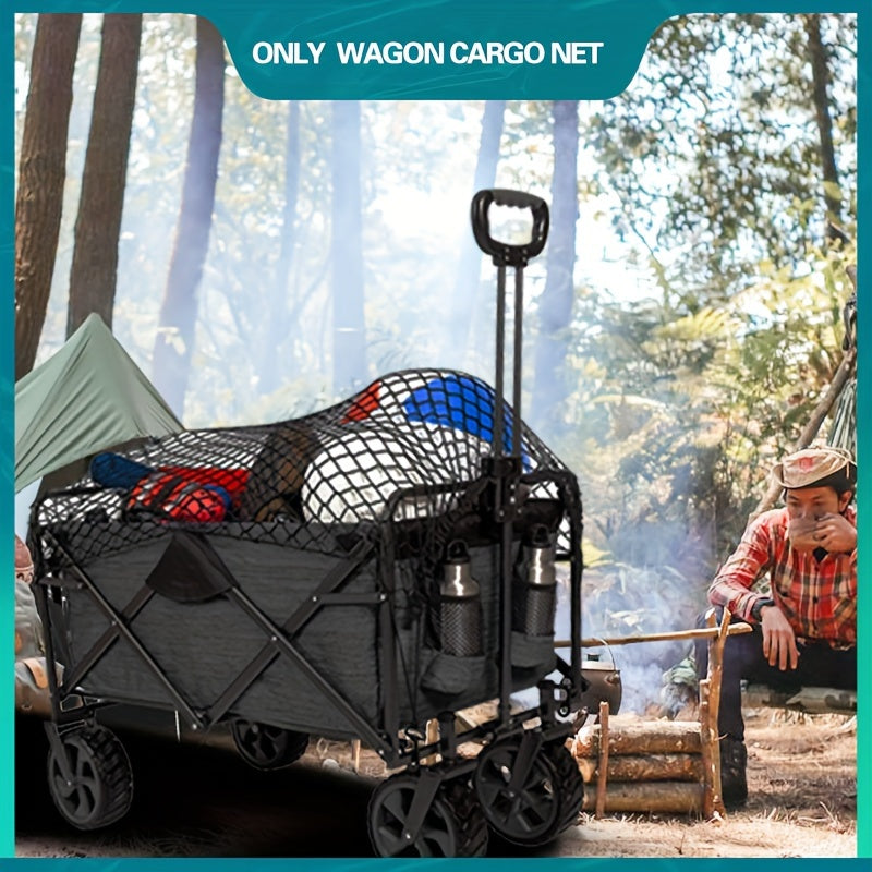 1pc Utility Wagon Net Cargo Net for Garden Cart Folding Trolley